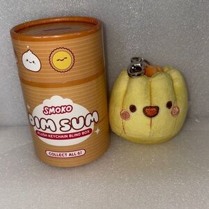 Smoke Dim Sum Plush Key Chain-Shiu Mai